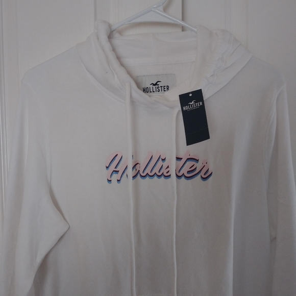 Womens Hollister White Pullover Logo
Hoodie xlarge - Picture 3 of 8